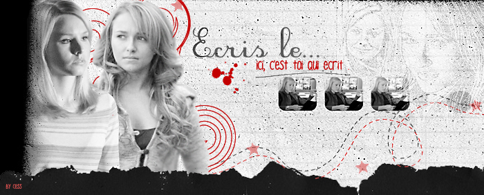 Ecris-le | Ici c'est toi qui écrit Forum Index
