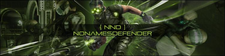 NoNamesDefender Forum Index