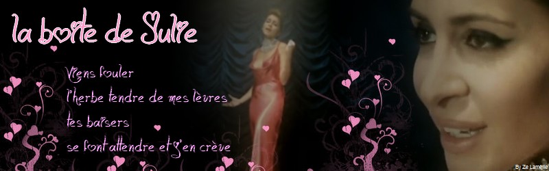 La Boite de Julie Zenatti Forum Index