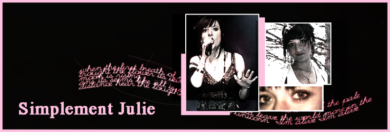 .:: Le forum des fans de Julie Gonnet ::. Forum Index