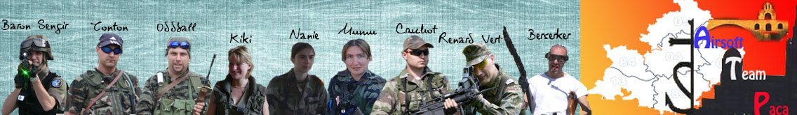 Airsoft Team PACA Forum Index