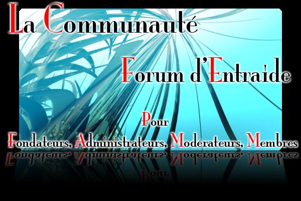 La Communauté Forum Index