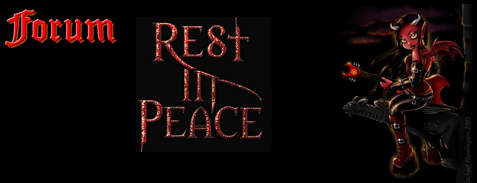 Rest In Peace, le Metal des Alpages !!!! Forum Index
