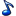 Note Bleu Foncé